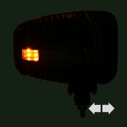 Farol esquerdo 12/24V totalmente em LED (lado do motorista)