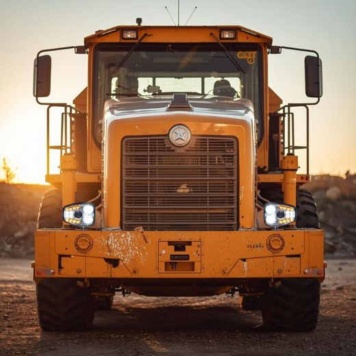 Farol esquerdo 12/24V totalmente em LED (lado do motorista)