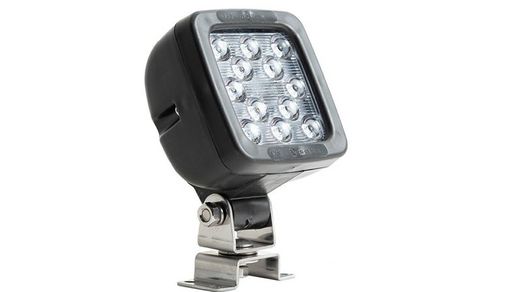 Faro trabajo 12 Leds con interruptor on/off y base giratoria