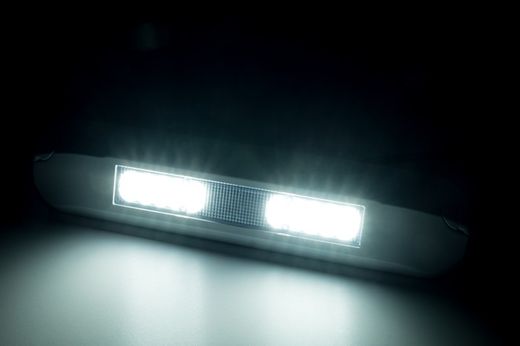 LUZ DE TRABALHO LED DE 1000 LÚMENS COM CARCAÇA BRANCA