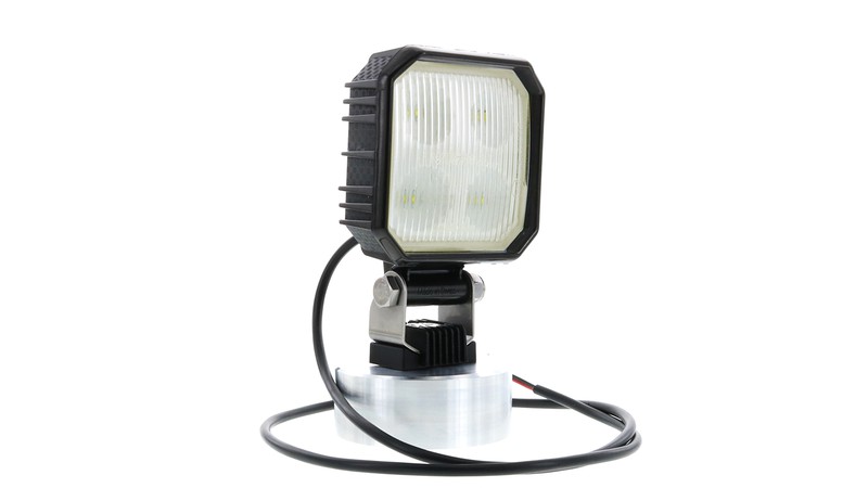 Rückfahrscheinwerfer Arbeitsscheinwerfer R23 LED quadratisch 90 mit Schalter  Carbonlux Vignal 12E05457 — Recambiosdelcamion