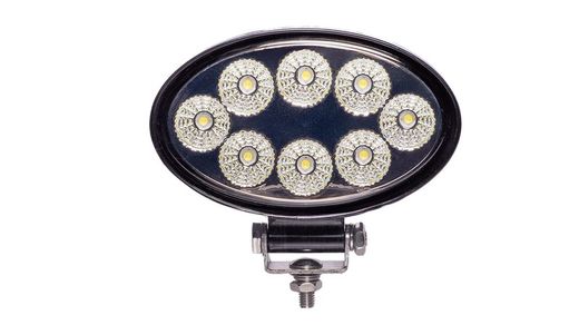 Luz de trabalho oval 8 Led 1920 lumens