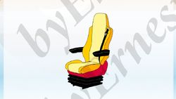 Funda asiento camion tejido color azul X-Type Star