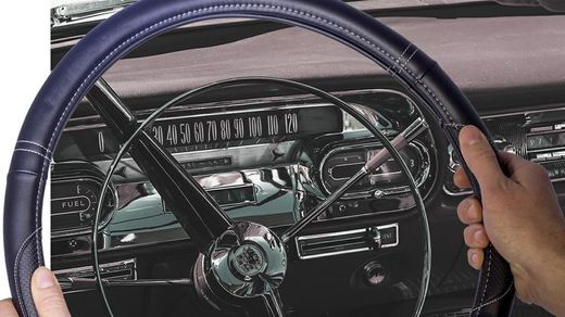 Funda cubre volante cuero Truck máxima comodidad de agarre