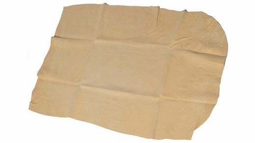 Peau de chamois en cuir naturel pour le séchage du corps extra large XXL 60 x 78 cm