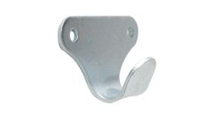 Corda elastica con gancio in metallo a forma di cuore e trifoglio