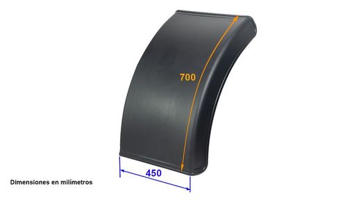 Half fender 450 round