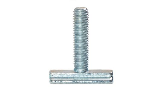 Trilho aeronáutico M10 de encaixe macho deslizante