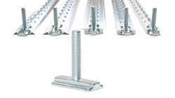 Sliding male fitting M8 aeronautical rail