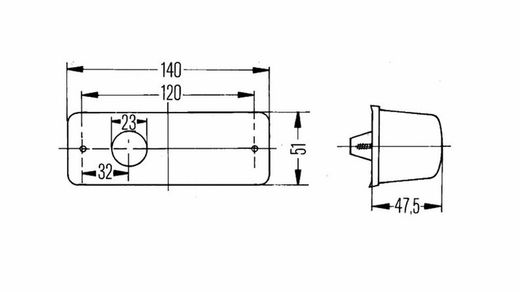 Indicatore di direzione Mercedes Sprinter (1995-2006), Volskwagen Crafter