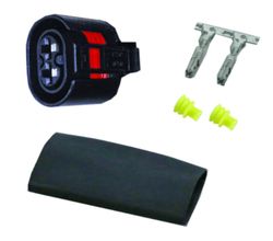 Kit de conector fêmea de 2 vias para luzes de posição