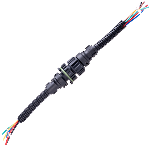 Kit connettore luce maschio-femmina a 7 pin