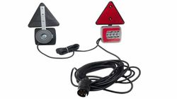 Kit pilotos Led 12/24V remolque con imán cable de 7.5 metros