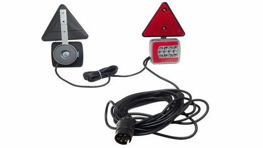 Kit pilotos Led 12/24V remolque con imán cable de 7.5 metros