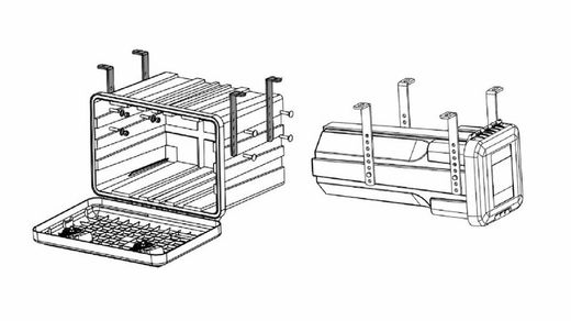 Tool box supports kit 255 Daken