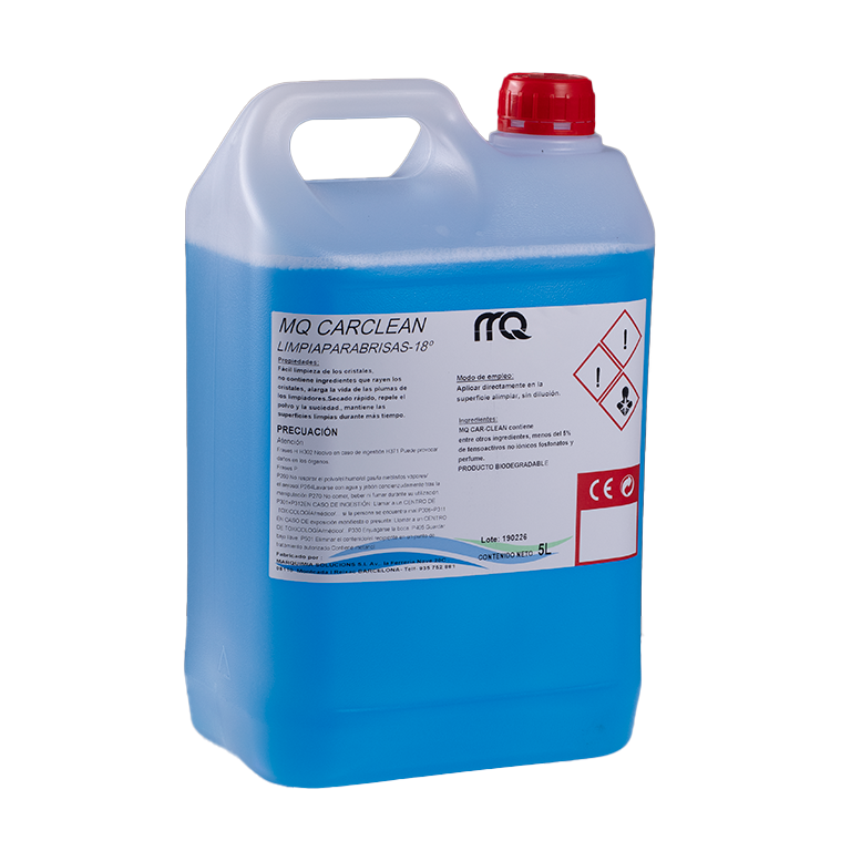 Limpia parabrisas -18ºC 5 Litros Car-Clean Extrem