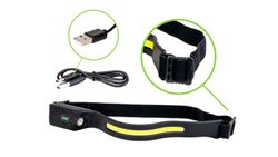 Lanterna Cob Led 350 lumens bateria recarregável