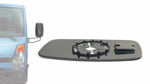 Espelho retrovisor sem aro Cabstar FD24M