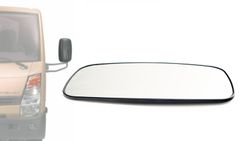 Espelho retrovisor aquecido lua 12V sem aro Cabstar/Maxity