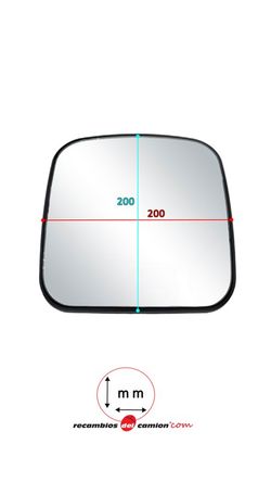 Espelho da Lua Espião Calef Actros / Atego