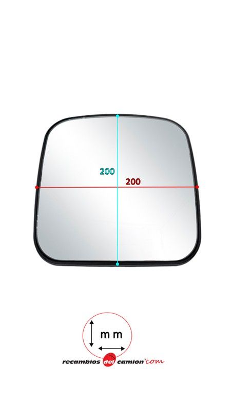 Espelho da Lua Espião Calef Actros / Atego