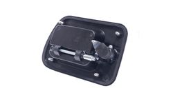 Maçaneta da porta direita da cabine (lado do passageiro) com chave Iveco Eurocargo, Stralis