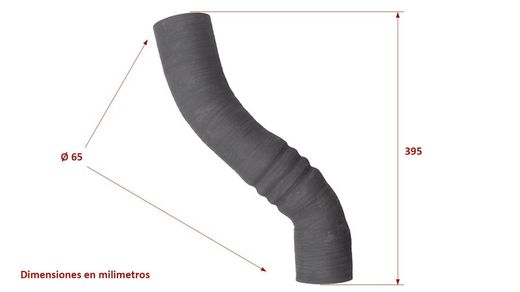 Tubo in gomma di aspirazione Nissan Atleon e Cabstar