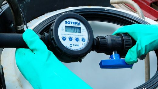 Medidor contador digital agua y químicos SOTERA Tuthill