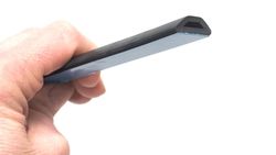 Flexible EPDM rubber adhesive molding 20 dimensions height 20 x width 8 mm (cut by meter)