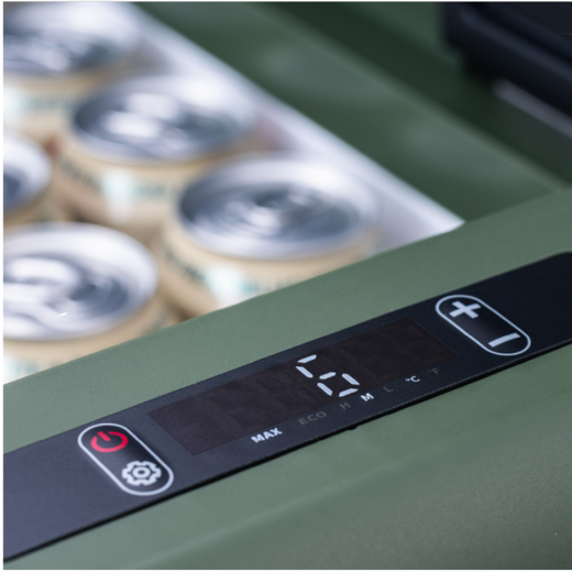 Nevera portátil de 42 litros, 12/24 VCC, 60 W