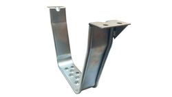 Fixed galvanized bracket 255 to be screwed under the floor