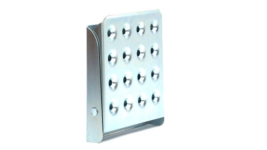 Folding metal step box type