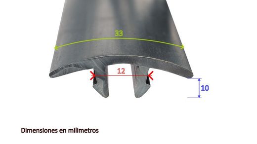 Copertura per binario aeronautico 2m