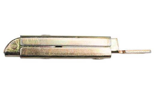 Metal closing latch 124