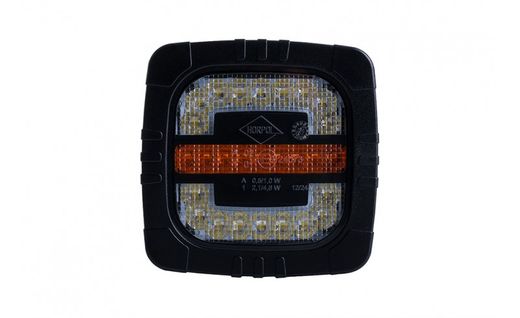 Pilota 2 funzioni LED 12/24V - Posizione frontale e indicatore ROCA