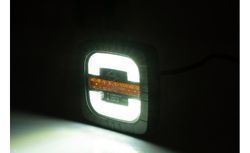 Pilot 3 functions LED 12/24V Front position, intermittent and daylight