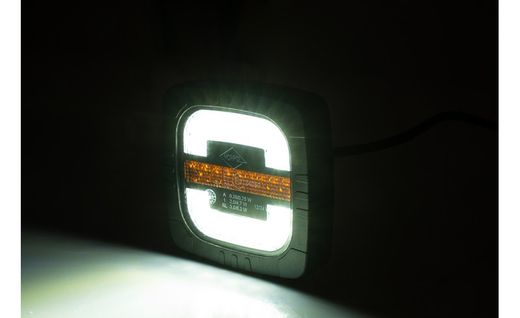 Pilot 3 functions LED 12/24V Front position, intermittent and daylight