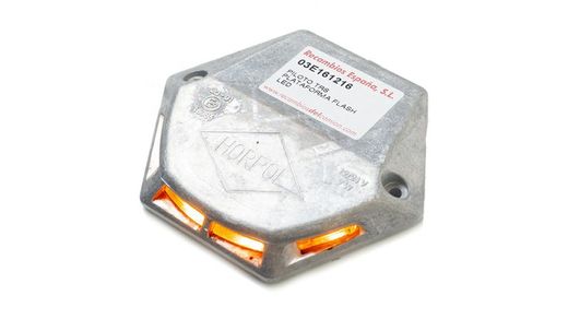 Gelbe LED-Warnleuchte für die Hebebühnentür LDO2135