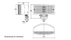 Roter Nebelscheinwerfer Sim