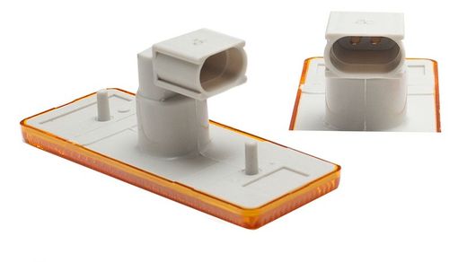 Side light position 6 amber LEDs / catadrioptic anchor 4 notches Actros MP2-MP3
