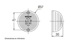 Weißer Pilotenstand Runde 57 Sim