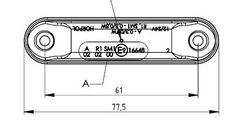 Red rear light 4 leds 12/24V Horpol LD 2329
