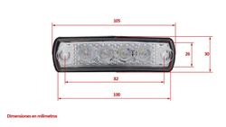 Cab upper gauge front light 4 Led's Man TGA-TGS-TGX