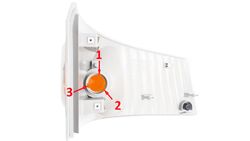 Vetro indicatore di direzione anteriore Mitsubishi Fuso Canter II dal 2012