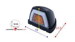 Front-LED-Pilot mit Positionslicht und Blinker