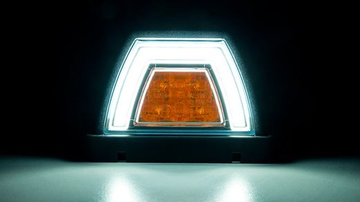 Front-LED-Pilot mit Positionslicht und Blinker