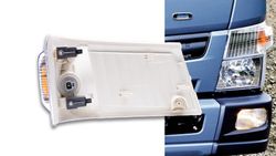 Indicatore di direzione anteriore sinistro (lato conducente) Mitsubishi Fuso Canter II del 2012