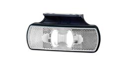 Led position front light and white reflector with support LD2219