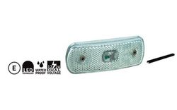 Led position front light and white reflector Sim 3157