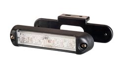 Luz intermitente 6 LEDs de intensidade de aviso noturno 12/24 V âmbar aprovado 121A/XA1